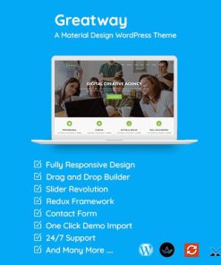 Greatway  -  Material Design WordPress Theme