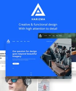 Harizma  -  Modern Creative Agency WordPress Theme
