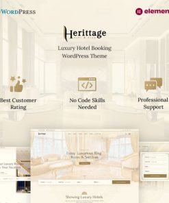 Herittage  -  Hotel Booking WordPress Theme