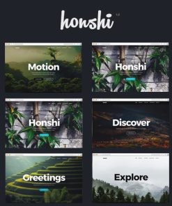 Honshi  -  WordPress Simple Portfolio Theme