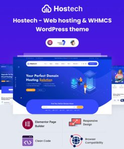 Hostech  -  Web hosting & WHMCS WordPress theme