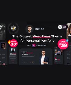 InBio  -  Personal Portfolio WordPress Theme