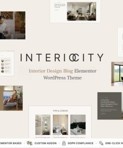 Interiocity  -  Home Decor Blog and Interior Design Magazine WordPress Theme