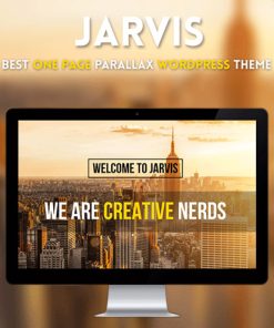 Jarvis  -  Onepage Parallax WordPress Theme
