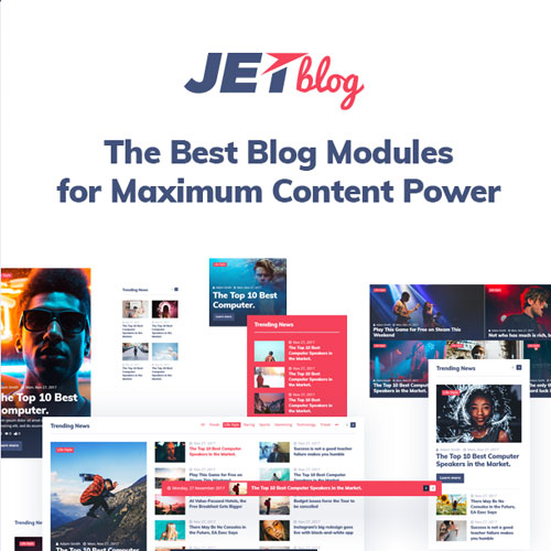 JetBlog ? Blogging Package for Elementor Page Builder