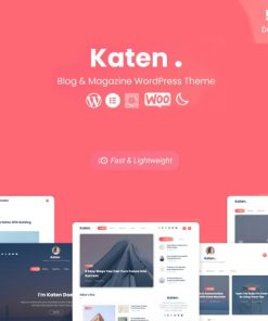 Katen  -  Blog & Magazine WordPress Theme