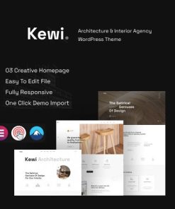 Kewi  -  Architecture & Interior Agency WordPress Theme