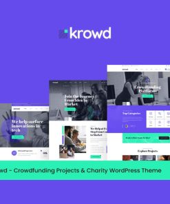 Krowd  -  Crowdfunding & Charity WordPress Theme