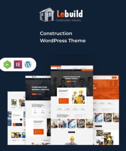 Lebuild  -  Construction Industry Company WordPress Theme