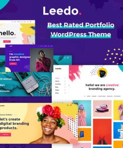 Leedo  -  Modern, Colorful & Creative Portfolio WordPress Theme