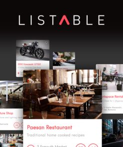 Listable ? A Friendly Directory WordPress Theme