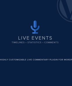 CodeCanyon  -  Live Events