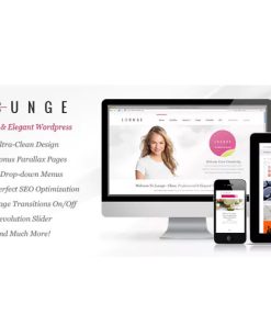 Lounge  -  Clean Elegant WordPress Theme