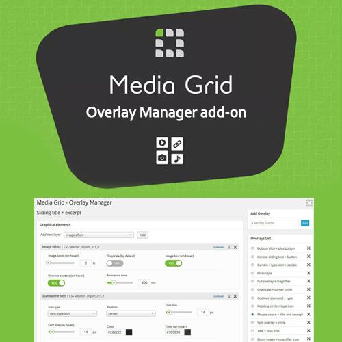 Media Grid ? Overlay Manager Add-on