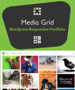 Media Grid ? WordPress Responsive Portfolio