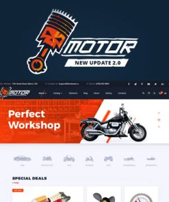Motor ? Vehicles Parts ? Equipments and Accessories WooCommerce Store