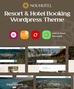 NouHotel  -  Resort & Hotel Booking WordPress Theme