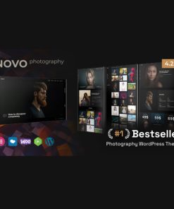 Novo  -  Photography WordPress Theme