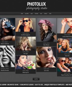 Photolux  -  Photography Portfolio WordPress Theme