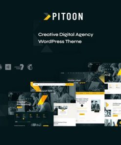 Pitoon  -  Creative Digital Agency WordPress Theme