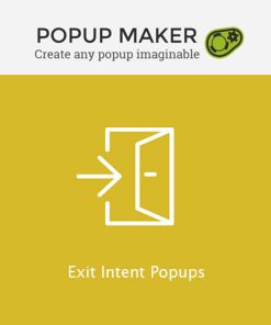 Popup Maker  -  Exit Intent Popups
