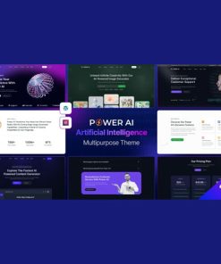 PowerAI  -  Artificial Intelligence Multipurpose WordPress Theme for Elementor