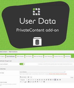 PrivateContent ? User Data Add-on