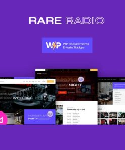 Rare Radio | Music Radio & Podcast WordPress Theme
