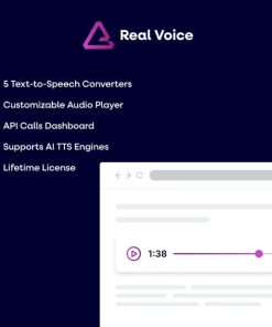 Real Voice  -  AI Text to Speech Plugin for WordPress