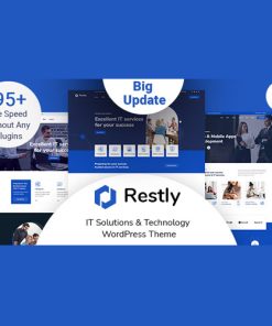 Restly  -  IT Solutions & Technology WordPress Theme