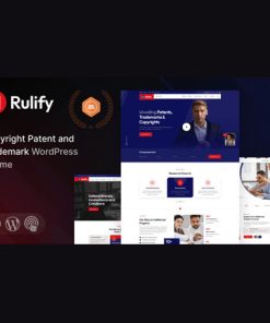 Rulify  -  Intellectual Property Consultancy Law Firm WordPress Theme