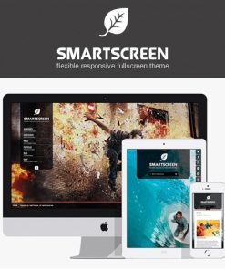 SmartScreen fullscreen responsive WordPress theme