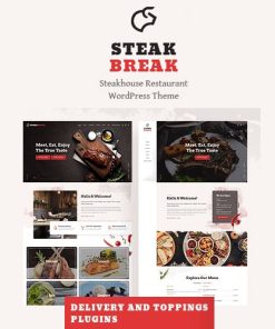 SteakBreak  -  Meat Restaurant WordPress Theme