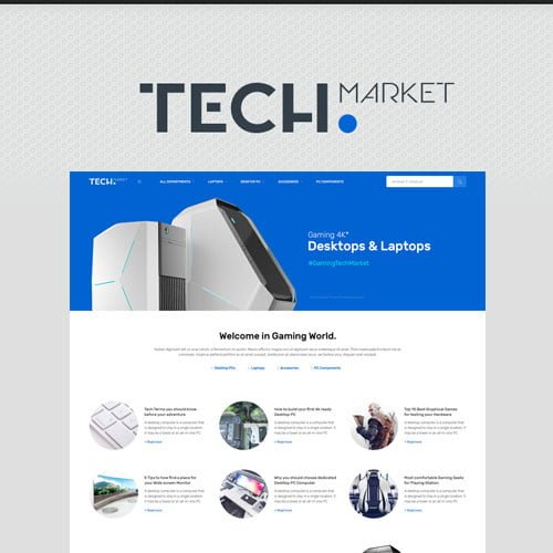 Techmarket ? Multi-demo & Electronics Store WooCommerce Theme