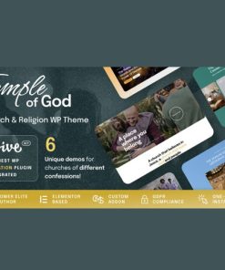 Temple of God  -  Religion and Church WordPress Theme
