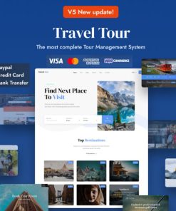 Travel Tour  -  Travel Booking WordPress