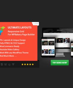 Ultimate Layouts  -  Responsive Grid & Youtube Video Gallery  -  Addon For WPBakery Page Builder
