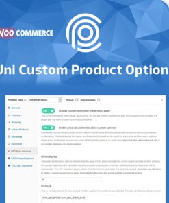 Uni CPO ? WooCommerce Options and Price Calculation Formulas
