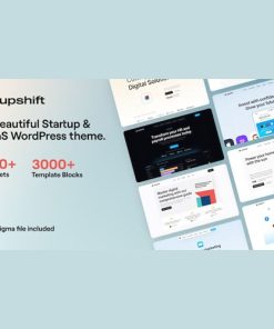 Upshift  -  Startup & SaaS WordPress Theme