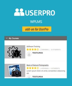 UserPro ? WPLMS Integration