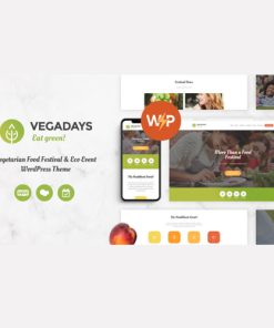 VegaDays  -  Vegetarian Food Festival & Eco Event WordPress Theme