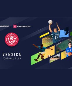 Vensica ? Football Club Manager Elementor Theme