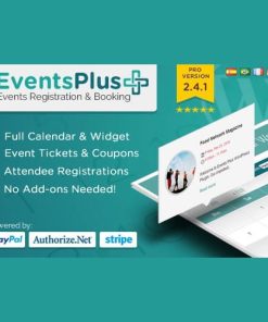 WP EventsPlus ? Events Calendar Registration & Booking