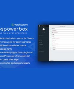 WPSPowerbox  -  Addon for WPShapere WordPress Admin Theme