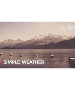 Weather WordPress Shortcode & Widget  -  Simple Weather Plugin
