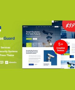 WiseGuard  -  CCTV and Security Systems WordPress Theme