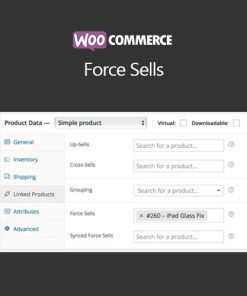 WooCommerce Force Sells