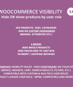 WooCommerce Hide Products, Categories, Prices, Payment and Shipping by User Role