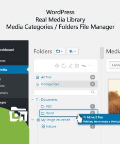 WordPress Real Media Library ? Media Categories / Folders File Manager