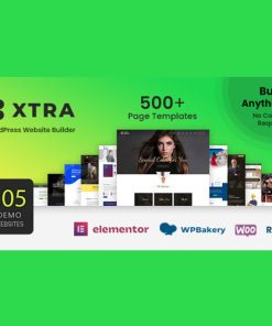 Xtra  -  WordPress Website Builder + RTL